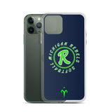 Michigan Rebels Softball Clear Case for iPhone®