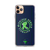 Michigan Rebels Softball Clear Case for iPhone®