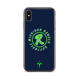 Michigan Rebels Softball Clear Case for iPhone®