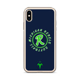 Michigan Rebels Softball Clear Case for iPhone®