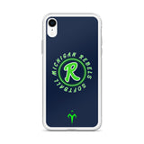 Michigan Rebels Softball Clear Case for iPhone®