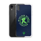 Michigan Rebels Softball Clear Case for iPhone®