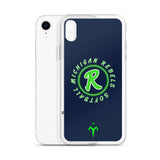 Michigan Rebels Softball Clear Case for iPhone®