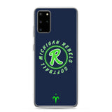 Michigan Rebels Softball Clear Case for Samsung®