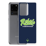 Michigan Rebels Softball Clear Case for Samsung®