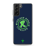 Michigan Rebels Softball Clear Case for Samsung®
