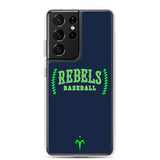 Michigan Rebels Baseball Clear Case for Samsung®