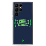 Michigan Rebels Baseball Clear Case for Samsung®