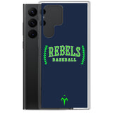 Michigan Rebels Baseball Clear Case for Samsung®