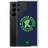 Michigan Rebels Softball Clear Case for Samsung®