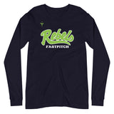 Michigan Rebels Softball Unisex Long Sleeve Tee
