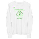 Michigan Rebels Baseball Youth long sleeve tee