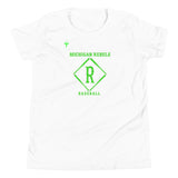Michigan Rebels Baseball Youth Short Sleeve T-Shirt