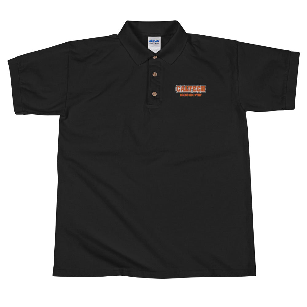 cross country polo shirts CalTech Cross Country Embroidered Polo Shirt – Tytan