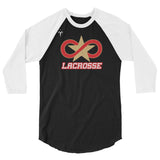 Limitless LAX 3/4 sleeve raglan shirt