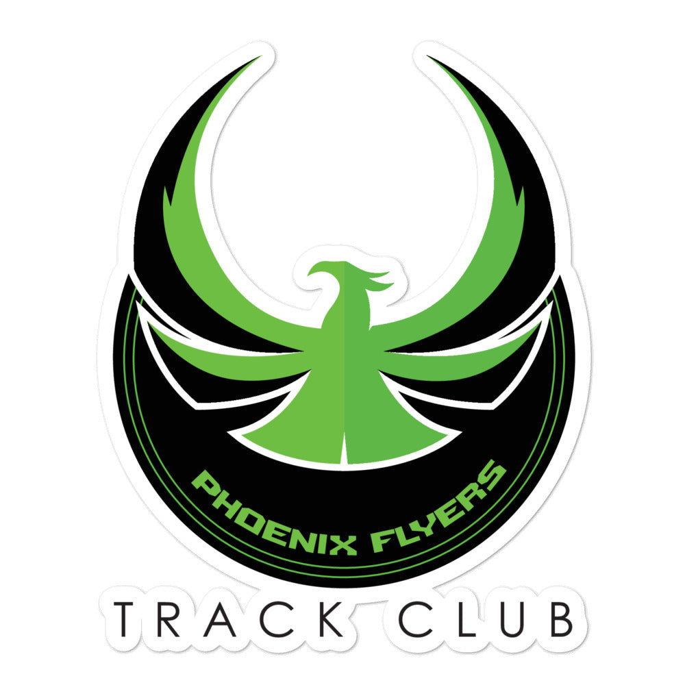 Phoenix Flyers Track Club Bubble-free stickers – Tytan