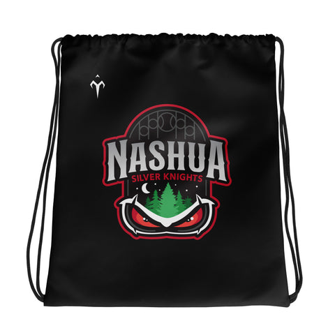 Nashua Silver Knights Drawstring bag