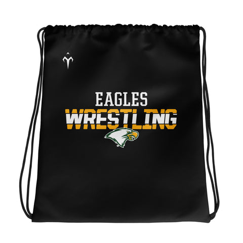 Flagstaff Wrestling Drawstring bag