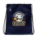 Hood River Valley High School Wrestling Drawstring bag