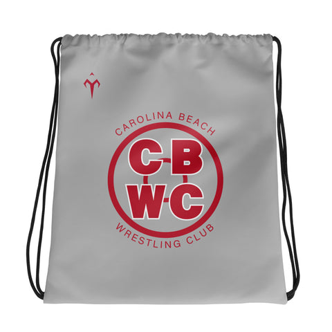 Carolina Beach Wrestling Club Drawstring bag