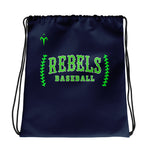 Michigan Rebels Baseball Drawstring bag