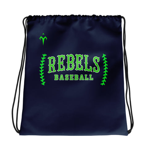 Michigan Rebels Baseball Drawstring bag