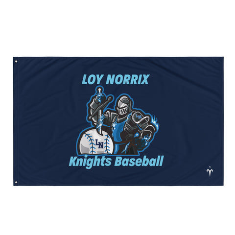 Loy Norrix Knights Baseball Flag