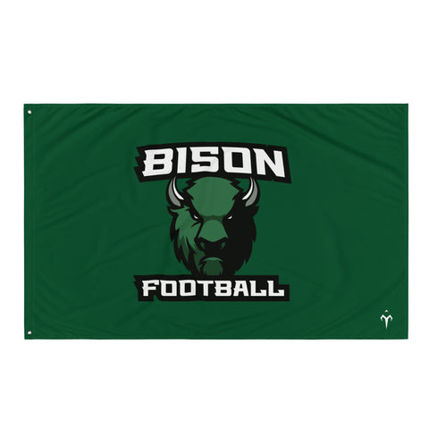 Bison Football Flag