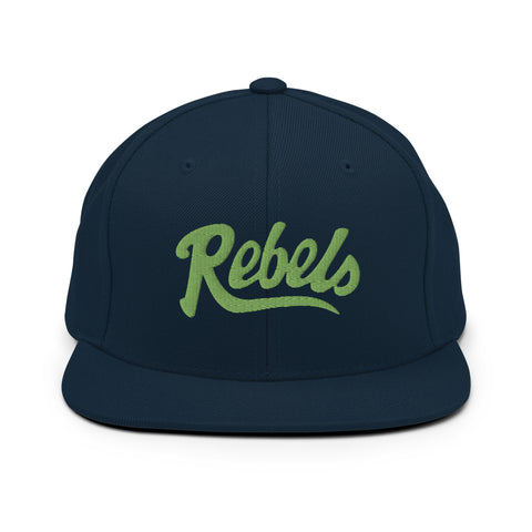 Michigan Rebels Softball Snapback Hat