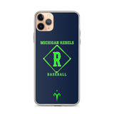 Michigan Rebels Baseball Clear Case for iPhone®