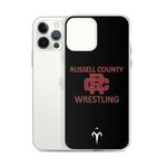 Russel County Warriors Wrestling Clear Case for iPhone®