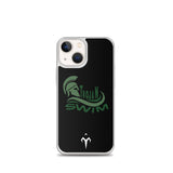 Auburn High Swim & Dive Clear Case for iPhone®