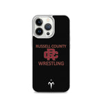 Russel County Warriors Wrestling Clear Case for iPhone®