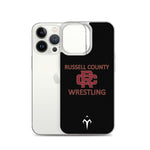 Russel County Warriors Wrestling Clear Case for iPhone®