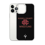 Russel County Warriors Wrestling Clear Case for iPhone®