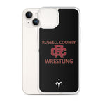 Russel County Warriors Wrestling Clear Case for iPhone®