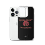 Russel County Warriors Wrestling Clear Case for iPhone®