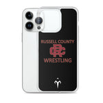 Russel County Warriors Wrestling Clear Case for iPhone®