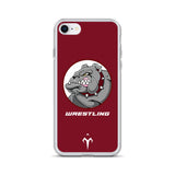 San Jose Wrestling Bulldogs Clear Case for iPhone®