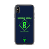 Michigan Rebels Baseball Clear Case for iPhone®