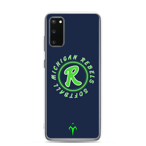 Michigan Rebels Softball Clear Case for Samsung®