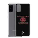 Russel County Warriors Wrestling Clear Case for Samsung®