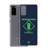 Michigan Rebels Baseball Clear Case for Samsung®