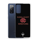 Russel County Warriors Wrestling Clear Case for Samsung®