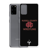 Russel County Warriors Wrestling Clear Case for Samsung®
