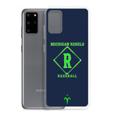 Michigan Rebels Baseball Clear Case for Samsung®