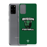 Bison Football Clear Case for Samsung®