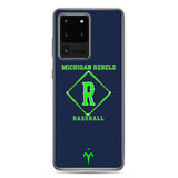 Michigan Rebels Baseball Clear Case for Samsung®