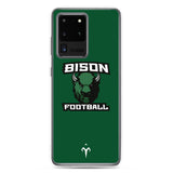 Bison Football Clear Case for Samsung®