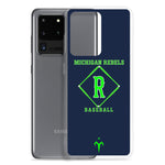 Michigan Rebels Baseball Clear Case for Samsung®